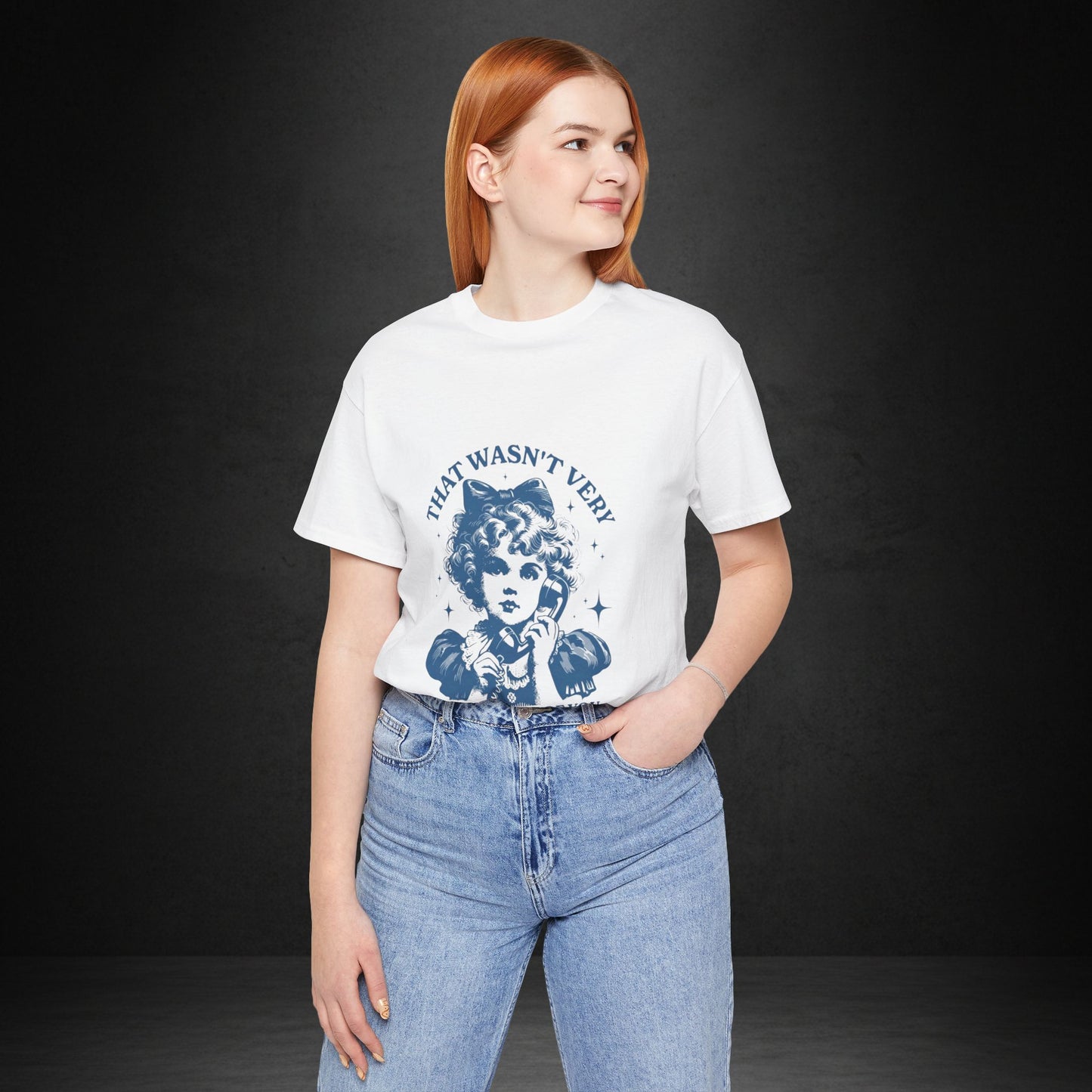 That Wasn't Very Cash Money Of You Tee — Vintage Girl Graphic T-Shirt