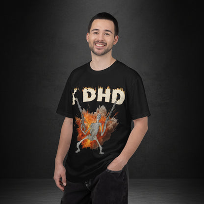 Skeleton Riot Graphic T-Shirt – Explosive DHD Band Tee