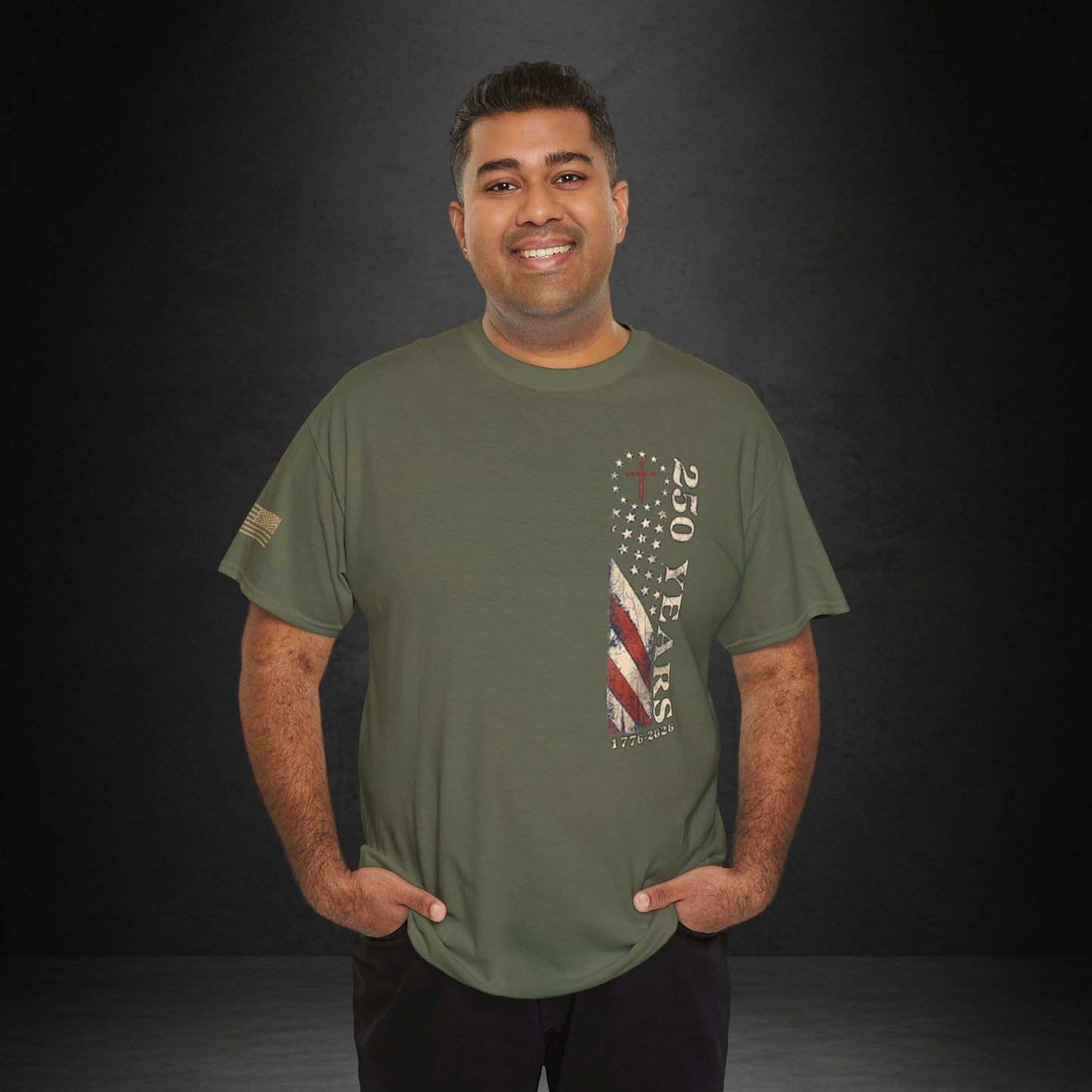 Patriotic Eagle Tee — 250 Years USA Anniversary T-Shirt