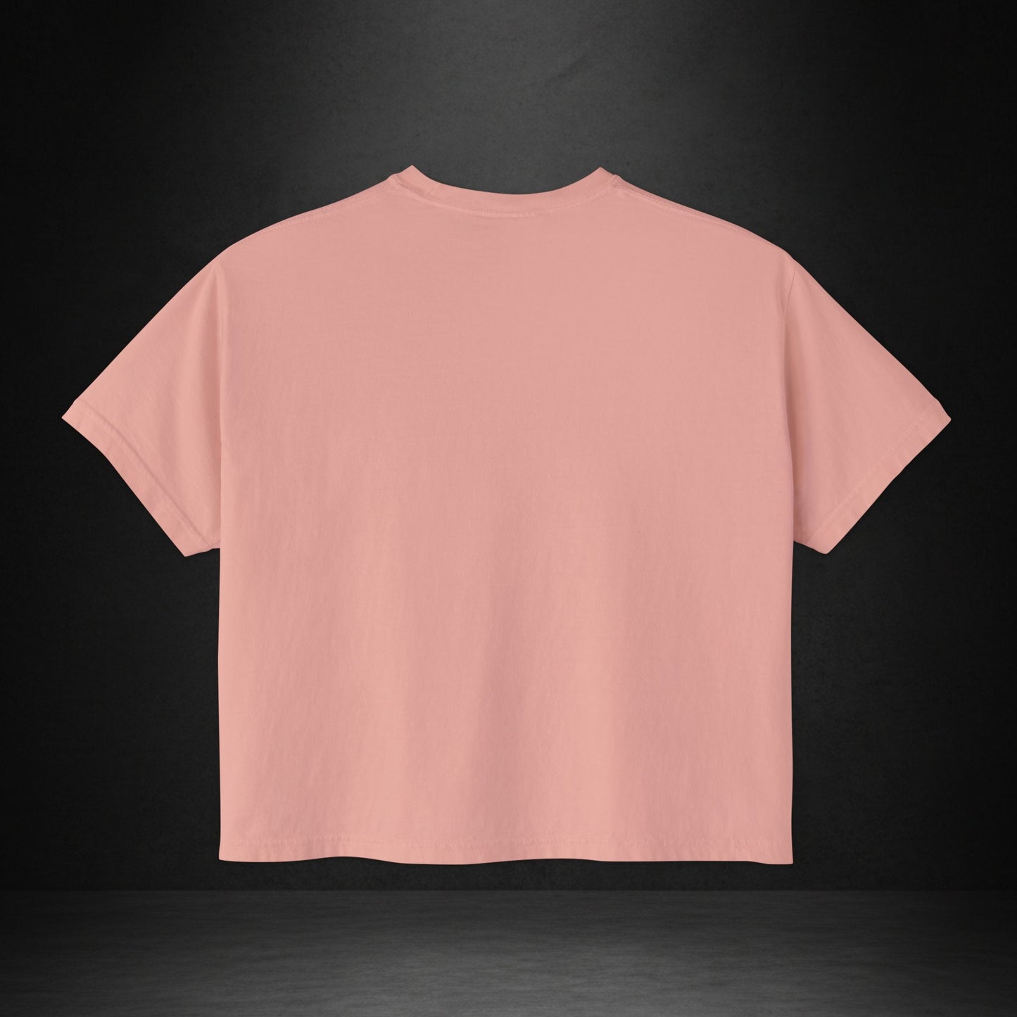 Women's Boxy Tee — Monogram 'V' with Pistol Graphic
