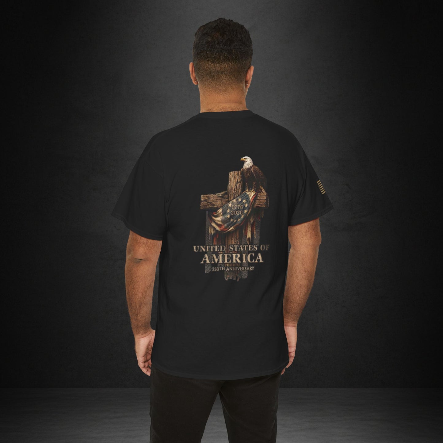 Patriotic Eagle Tee — 250 Years USA Anniversary T-Shirt