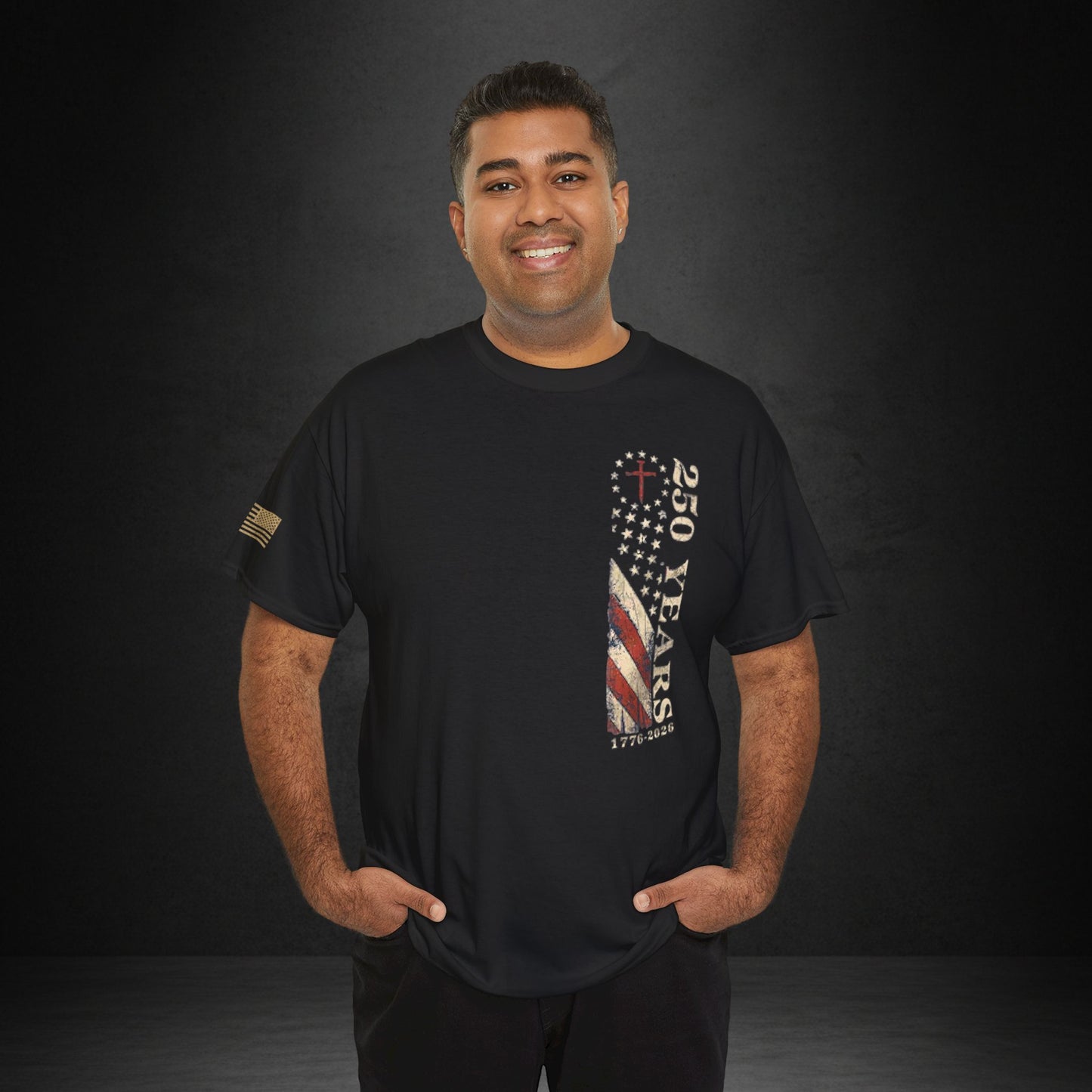 Patriotic Eagle Tee — 250 Years USA Anniversary T-Shirt