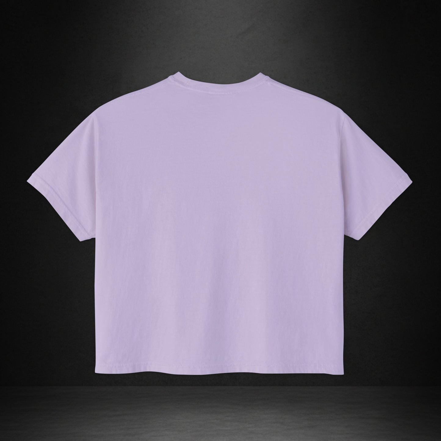 Women's Boxy Tee — Monogram 'V' with Pistol Graphic