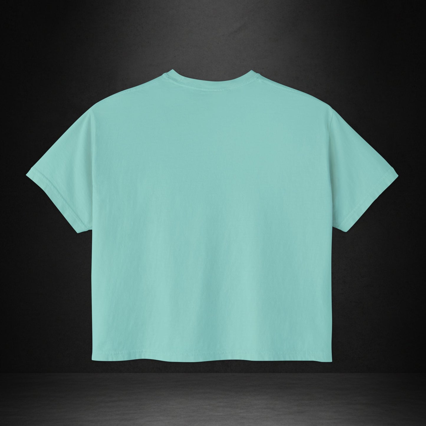 Women's Boxy Tee — Monogram 'V' with Pistol Graphic