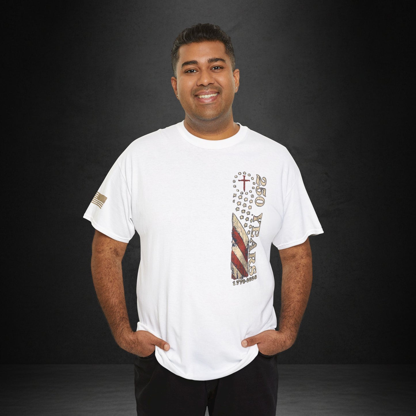 Patriotic Eagle Tee — 250 Years USA Anniversary T-Shirt