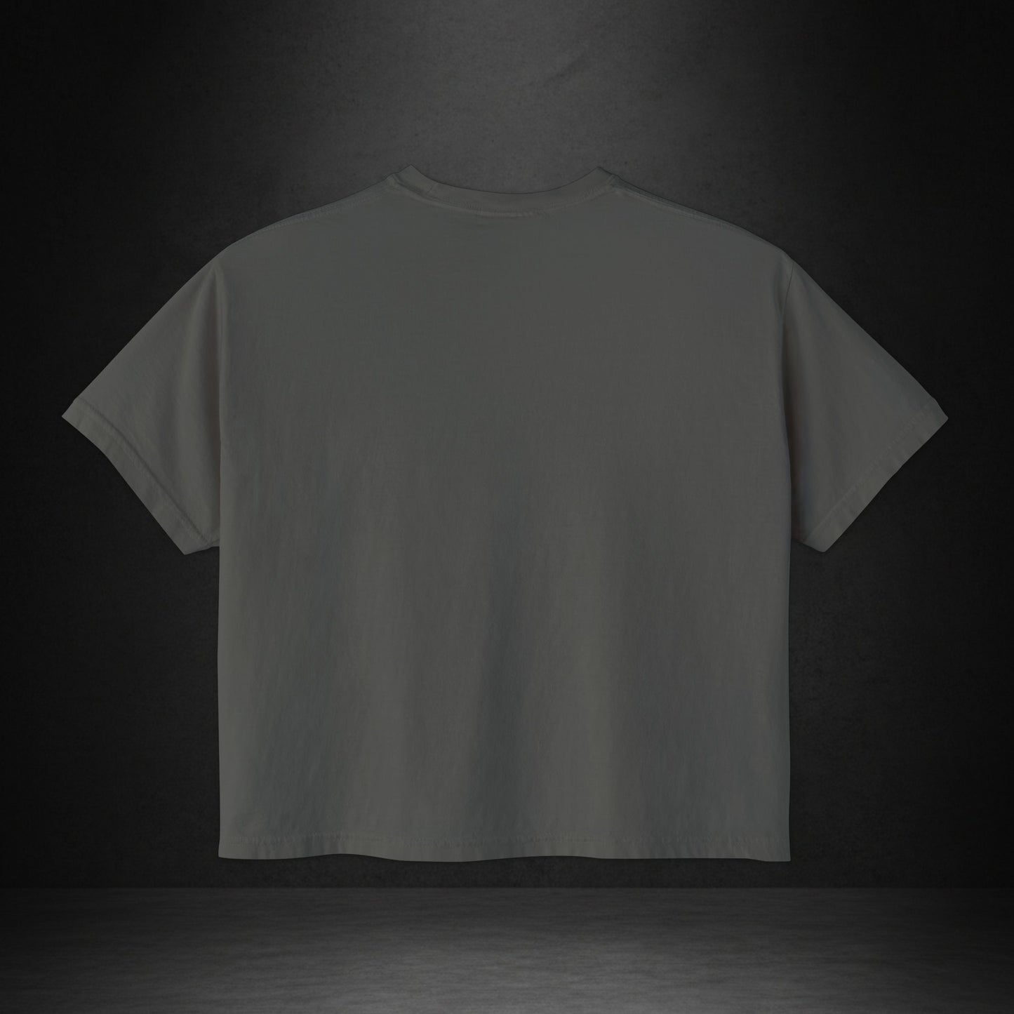 Women's Boxy Tee — Monogram 'V' with Pistol Graphic