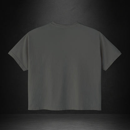 Women's Boxy Tee — Monogram 'V' with Pistol Graphic
