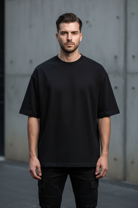 IGNITE Classic Tee - Siyah - Manken Ön