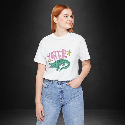 Later, After While Tee — Retro Alligator Graphic T-Shirt