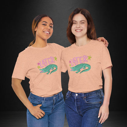 Later, After While Tee — Retro Alligator Graphic T-Shirt