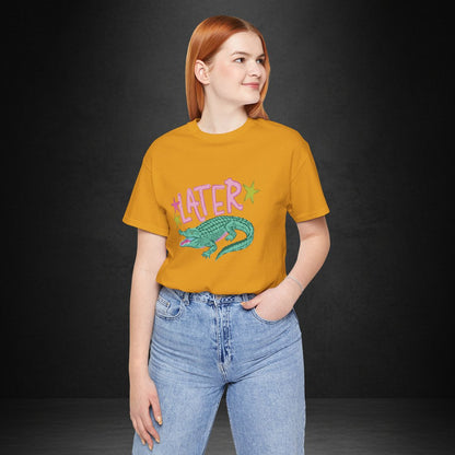 Later, After While Tee — Retro Alligator Graphic T-Shirt