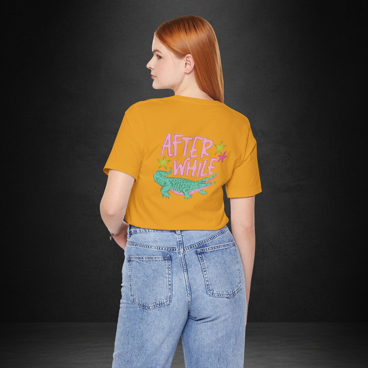 Later, After While Tee — Retro Alligator Graphic T-Shirt