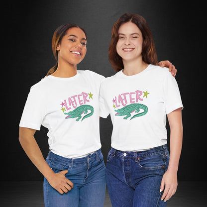Later, After While Tee — Retro Alligator Graphic T-Shirt