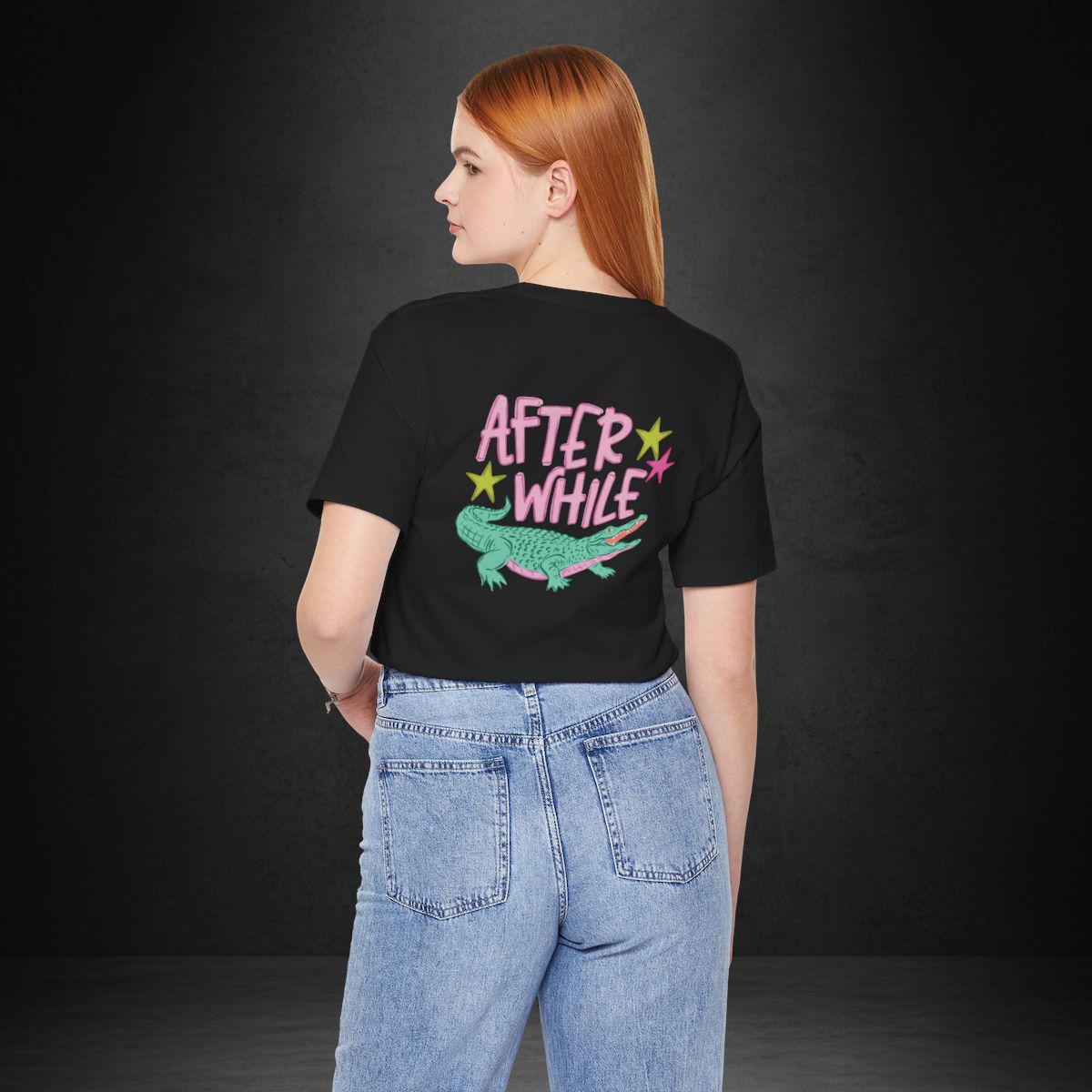 Later, After While Tee — Retro Alligator Graphic T-Shirt
