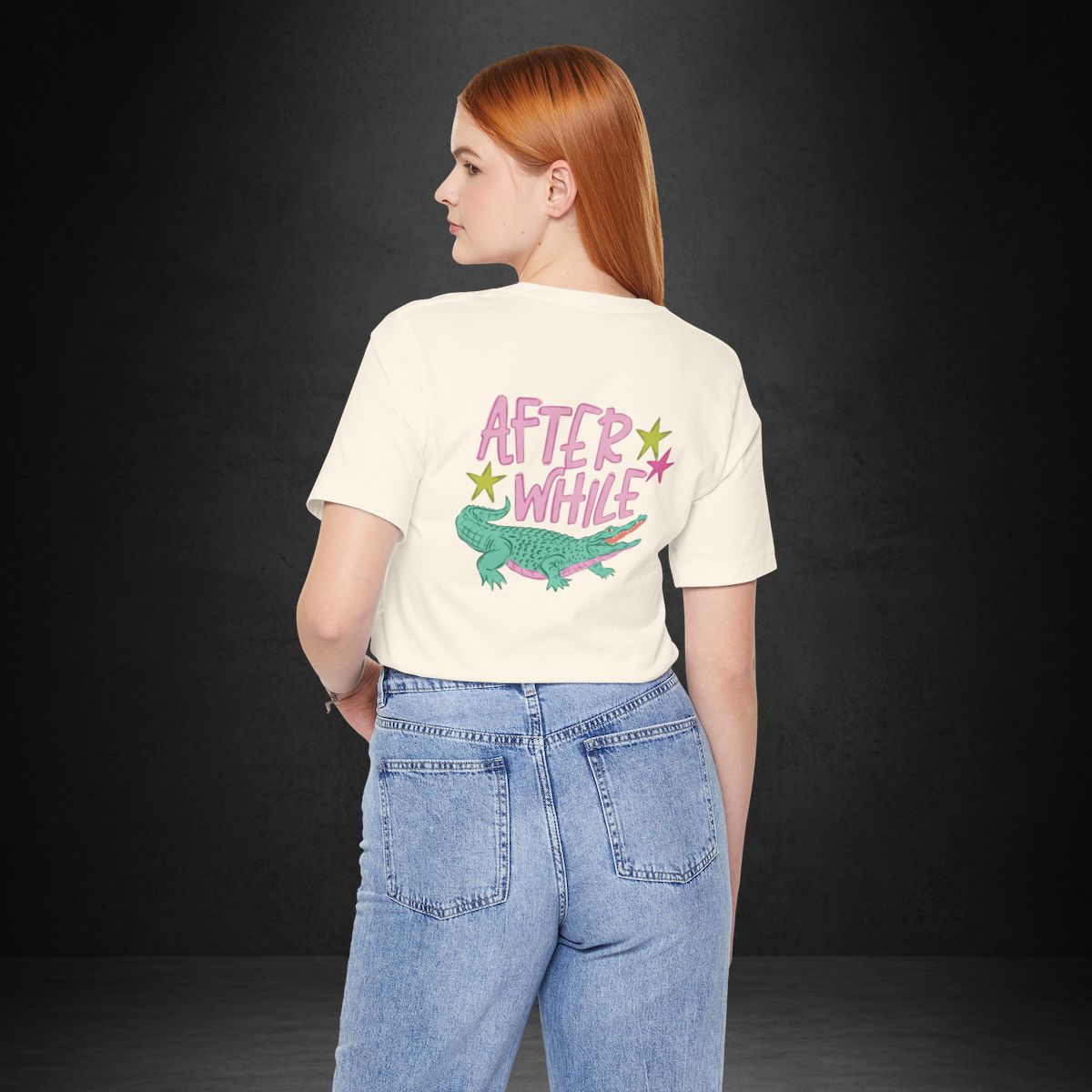 Later, After While Tee — Retro Alligator Graphic T-Shirt
