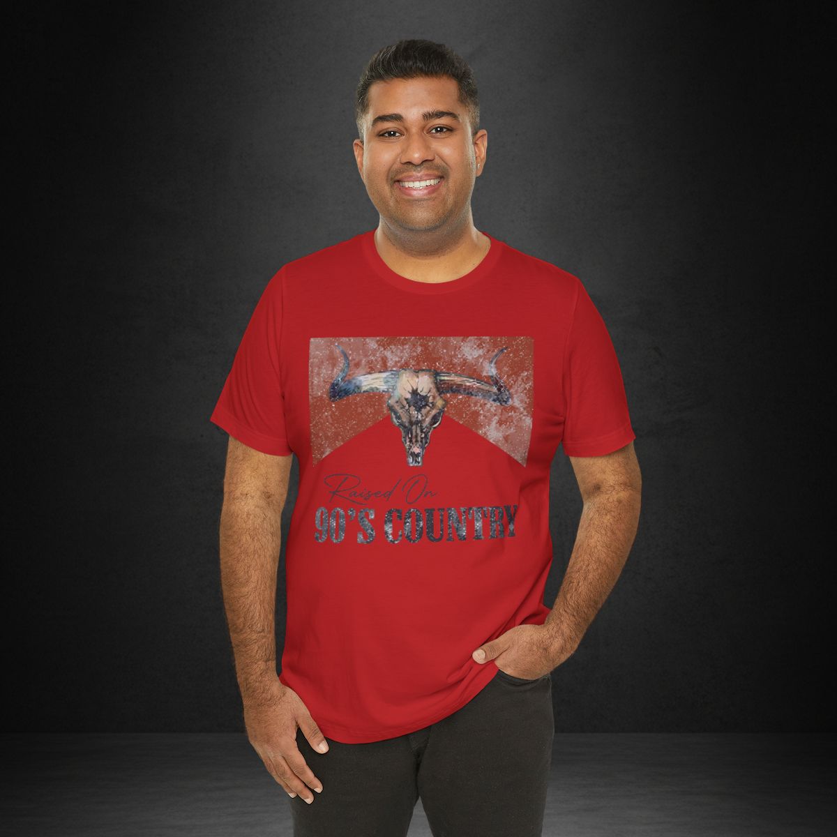 Raised On 90's Country Tee — Vintage Longhorn Country Music Shirt